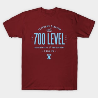 The 700 Level - Phillies Vintage Veterans Stadium T-Shirt